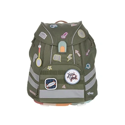 Abbildung von LÄSSIG Reflektierende Aufkleber Schulranzen Rucksack Helm Selbstklebende Sticker Pimp Your Bag/Reflective Rainbow