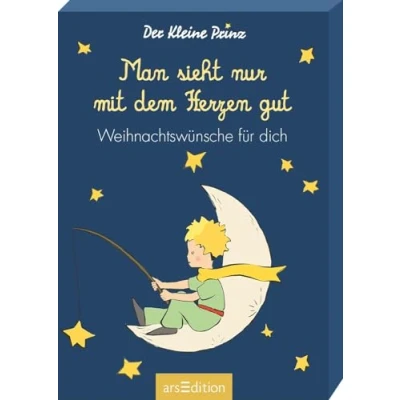 Abbildung von Man sieht nur mit dem Herzen gut. Weihnachtswünsche für dich: Kartenbox 50 Kärtchen