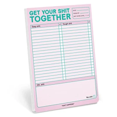 Abbildung von Knock Get Your Shit Together Pad (Pastel Edition)