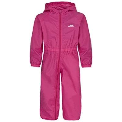 Abbildung von Trespass Herren Button Regenanzug, Rose, 12 18 Months