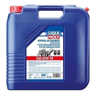 Abbildung von LIQUI MOLY 1047 Getriebeöl 85W 90 20 VOLKSWAGEN: Passat B5 GP Estate, TRANSPORTER 3 Kasten, Saloon, MERCEDES BENZ: 190