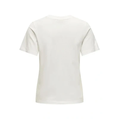 Abbildung von JDY Jdypisa Tshirt basic, Damen, Größe: XS, Cloud dancer