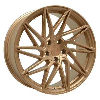 Abbildung von KESKIN 5 loch 19Zoll 112mm Alufelge KT20 FUTURE rose Gold KT208519511245RG Felge