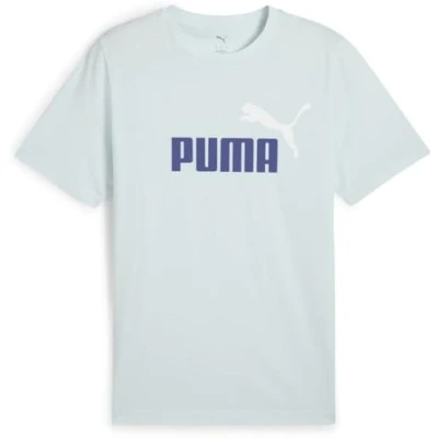 Abbildung von Puma Color LOGO TEE Tshirt print, Herren, Größe: XXL, Peaceful blue