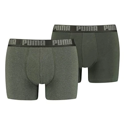 Abbildung von Puma Herren Boxer Unterwäsche, Grün, M EU