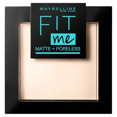 Abbildung von Maybelline New York Puder, Mattierend, porenverfeinernd und langanhaltend, Fit Me! Matte + Poreless, Nr. 105 Natural