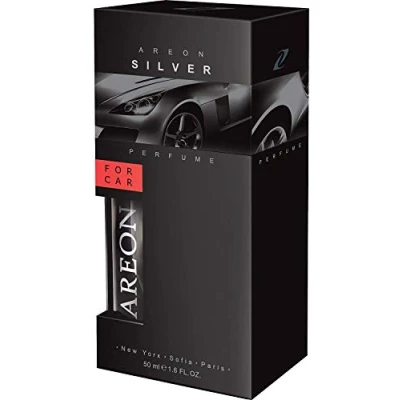 Abbildung von Areon Luxus Lufterfrischer Auto Parfüm Deodorant (Silver 50m)