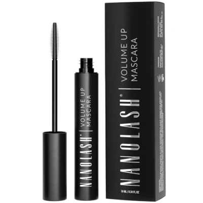 Abbildung von Wimperntusche für Volumen Nanolash 10ml verdichtende Wimperntusche, Verdickung und Hervorhebung der Wimpern, Effekt voller dicker Erhöhung des Volumens, schwarze