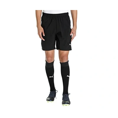 Abbildung von puma Teamliga Sideline Trainings kurze Sporthose, Herren, Größe: 3XL, black / white