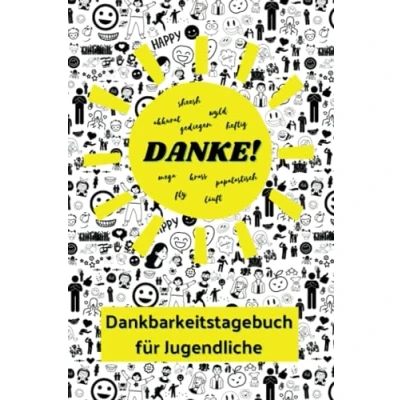 Abbildung von Dankbarkeitstagebuch für Jugendliche: Danke! Achtsamkeit Teenager