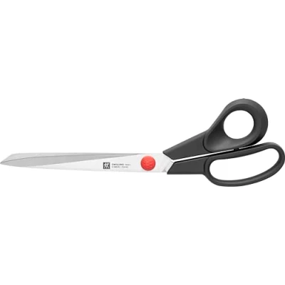 Abbildung von ZWILLING TWIN L Schneiderschere Schere, Stoffschere aus rostfreiem Edelstahl mit Glasfaser verstärktem Griff, 25 CM, Schwarz Silber