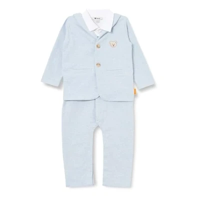 Abbildung von Steiff Baby Jungen Strampler Langarm, Lavender Lustre, 56