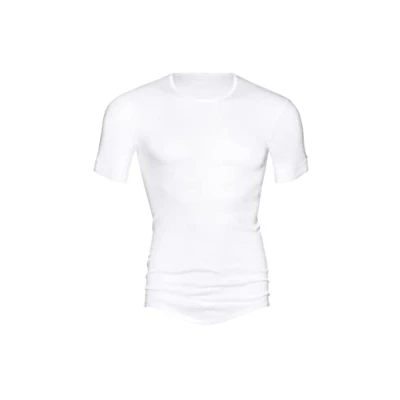 Abbildung von Mey Basics Serie Noblesse Herren Shirts 1/2 Arm Weiss L(6)