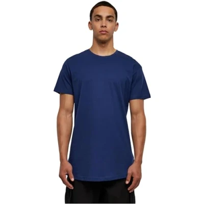 Abbildung von Urban Classics Shaped LONG Tshirt basic, Herren, Größe: XXL, Spaceblue