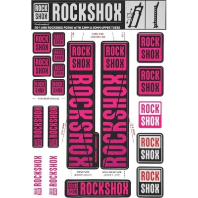 Abbildung von RockShox Unisex Erwachsene Felgenbänder 03054848 Felgenbänder, Magenta, 30/32mm Standrohre