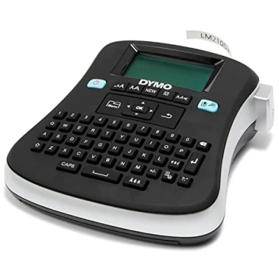 Abbildung von Dymo LabelManager 210D mit QWERTY Tastatur Etikettenmaschine, Schwarz