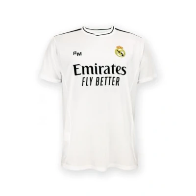 Abbildung von Real Madrid Home Trikot Saison 24/25, Weiß, 10 Years, Replik Shirt Mit Offizieller Lizenz