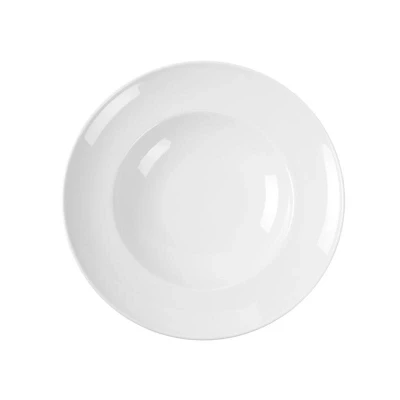 Abbildung von HENDI Pastateller Delta Ø 26 cm Porzellan weiß