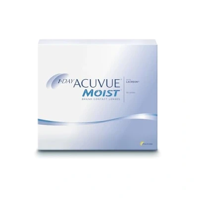 Abbildung von ACUVUE MOIST 1 Day Tageskontaktlinsen für empfindliche Augen &amp; Allergiker mit 5.75 dpt und BC 9 UV Schutz Komfortables Tragegefühl 90 Linsen