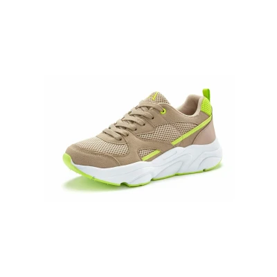 Abbildung von LASCANA Sneaker, Schnürhalbschuh, leichte Chunky Sohle, herausnehmbare Innensohle