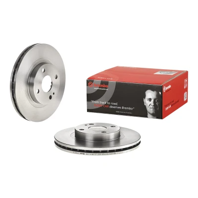 Abbildung von BREMBO 09.7826.10 Bremsscheibe 257 24 4 innenbelüftet MAZDA: FAMILIA 6, 323 F 6