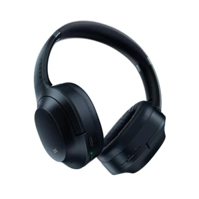 Abbildung von Razer Opus Kabelloser Kopfhörer mit THX Zertifikat und aktiver Rauschunterdrückung ANC (Wireless Headset, Bluetooth, bis 40 Stunden Akku, Mikrofon, Umgebungsmodus) Schwarz