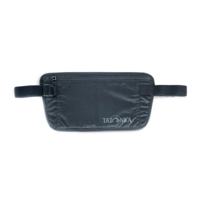 Abbildung von Tatonka Bauchtasche Skin Document Belt Flache Hüfttasche mit großem Reißverschluss Fach Zum versteckten Tragen unter der Kleidung (black)