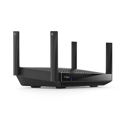 Abbildung von Linksys Hydra Pro 6E Tri‑Band WiFi Mesh Router 8 Stream zum Gamen,Zugriff auf das 6 GHz Band,bis 6.6 Gbit/s,250 m² Funkabdeckung,mehr als 55 Geräte,geeignet Velop Systeme,MR7500 EU