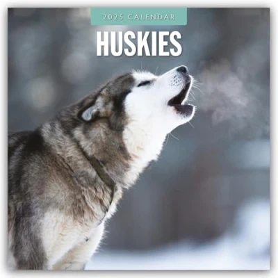 Abbildung von Huskies Husky Huskys 2025 16 Monatskalender: Original Red Robin Publishing Ltd Kalender [Mehrsprachig] [Kalender] (Wall Kalender)