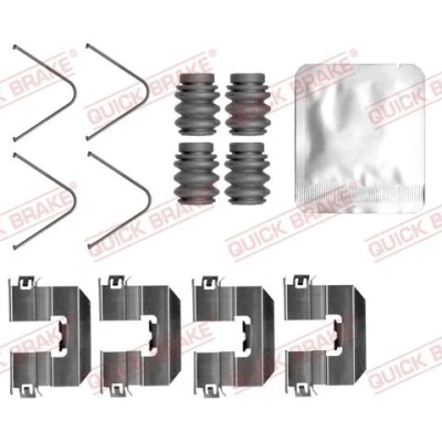 Abbildung von QUICK BRAKE 109 0165 Zubehörsatz, Scheibenbremsbelag HYUNDAI: Ioniq
