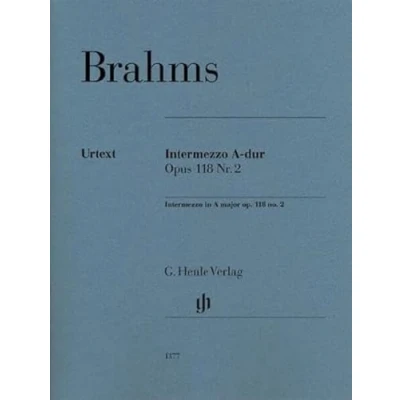 Abbildung von Intermezzo A dur op. 118 Nr. 2: Instrumentation: Piano solo (G. Henle Urtext Ausgabe)