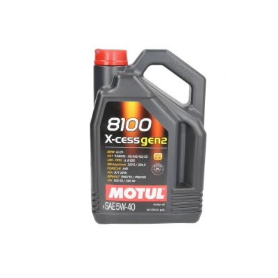 Abbildung von Motul 8100 X CESS GEN2 5W 40 4l Motoröl 109775 BMW: X5, 5 Saloon, 7, AUDI: A6 C7 Avant, CITROËN: C5 I Hatchback