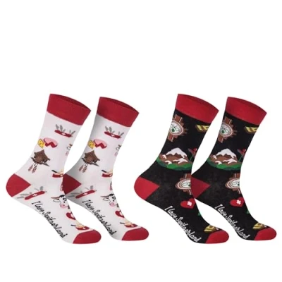 Abbildung von Damen Jungen Mädchen Socken (2 Paar) witzig bunt 36 41 Schweiz