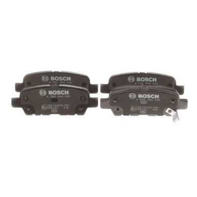 Abbildung von BOSCH 0 986 494 929 Bremsbelagsatz Low Metallic mit integriertem Verschleißwarnkontakt NISSAN: Murano II, I