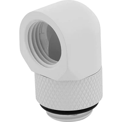 Abbildung von Corsair Hydro X Series, 90 Adapter drehbar, Doppelpack, Weiß One Size