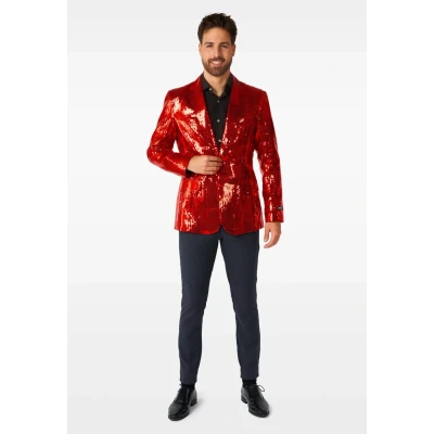 Abbildung von Suitmeister Sakko, Herren, Größe: Small, Red