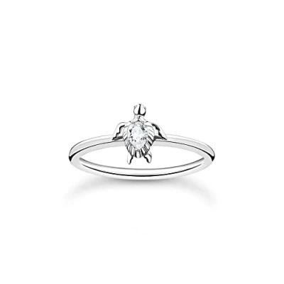 Abbildung von THOMAS SABO Damen Ring Schildkröte Silber 925 Sterlingsilber TR2401 051 14