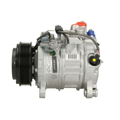Abbildung von DENSO DCP05096 Kompressor 7SBU17A 12 PAG 46 R 134a mit Magnetkupplung BMW: X5, 5 Saloon, 7