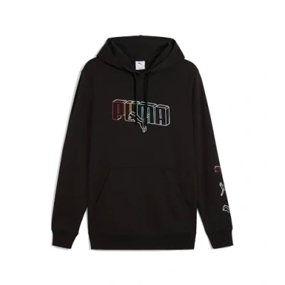 Abbildung von PUMA Herren ESS Logo LAB Execution Hoodie TR Kapuzenpullis, Black,