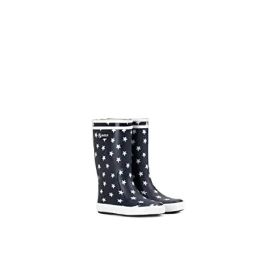 Abbildung von Aigle Unisex Kinder Lolly POP Theme Gummistiefel, Marineblauer Stern
