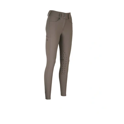 Abbildung von Pikeur Reithose Amia SD Kniebesatz Beige