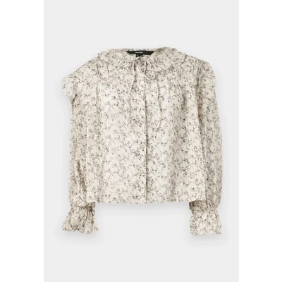 Abbildung von Vero Moda Rüschenbluse »VMPETRA LS SHIRT WVN GA NOOS«