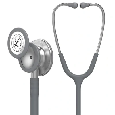 Abbildung von 3M Littmann Classic III Stethoskop zur Überwachung, 5621, grauer Schlauch, 69 cm, 5621