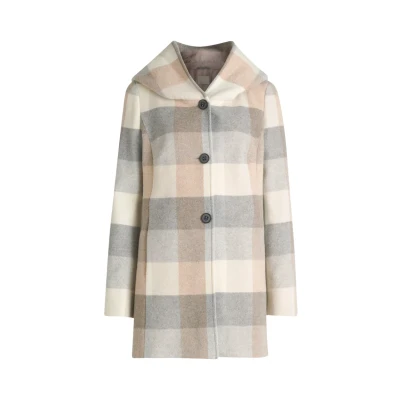 Abbildung von Amber &amp; June Kurzmantel, Damen, Größe: 34, Cream silver