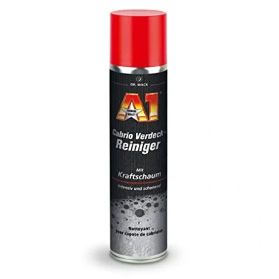 Abbildung von Dr. Wack A1 Cabrio Verdeck Reiniger 400 ml I Premium Reinigungsspray Für alle Verdeckarten eine intensive &amp; schonende Reinigung Hochwertige Autopflege Made in Germany