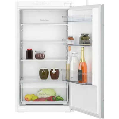 Abbildung von Neff, KI1311SE0, N30 Einbaukühlschrank, 102,5 x 56 cm, 165 L Kühlen, Made in Germany, Leise, Sicherheitsglas, FreshSafe Schublade, Eco Air Flow für konstante Innentemperatur, Schleppscharnier