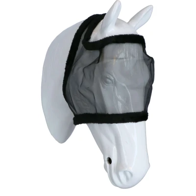Abbildung von Horka Fliegenmaske Teddy Schwarz Warmblut