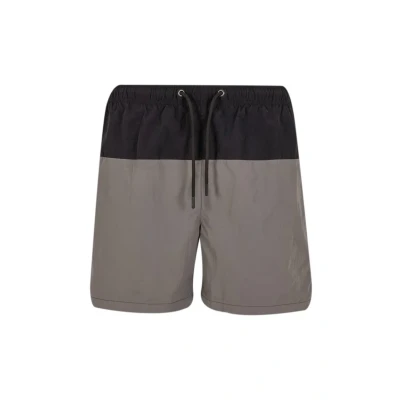 Abbildung von Brandit Basic Badeshorts, Herren, Größe: Large, Black grey