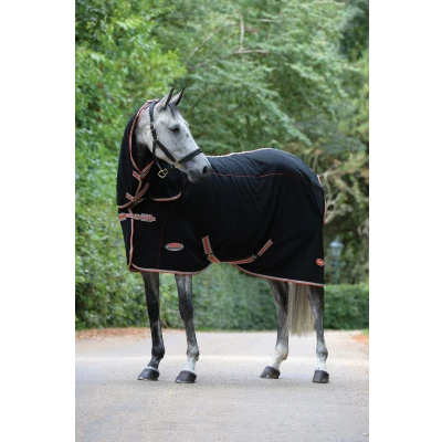 Abbildung von Weatherbeeta Fleece Combo Neck Therapy Tec Schwarz/Silber/Rot 160/215