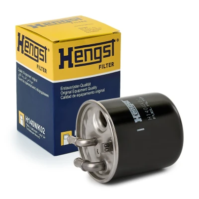 Abbildung von HENGST FILTER H140WK02 Kraftstofffilter Leitungsfilter MERCEDES BENZ: C Class T modell, Saloon, E Saloon